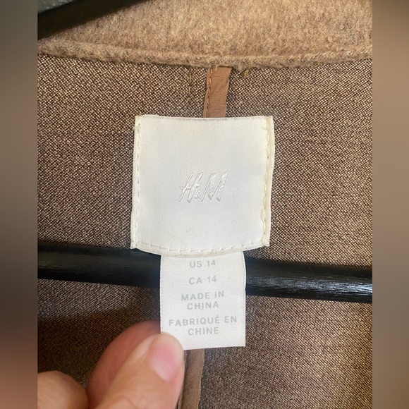 H&M camel trench coat - Picture 3 of 6